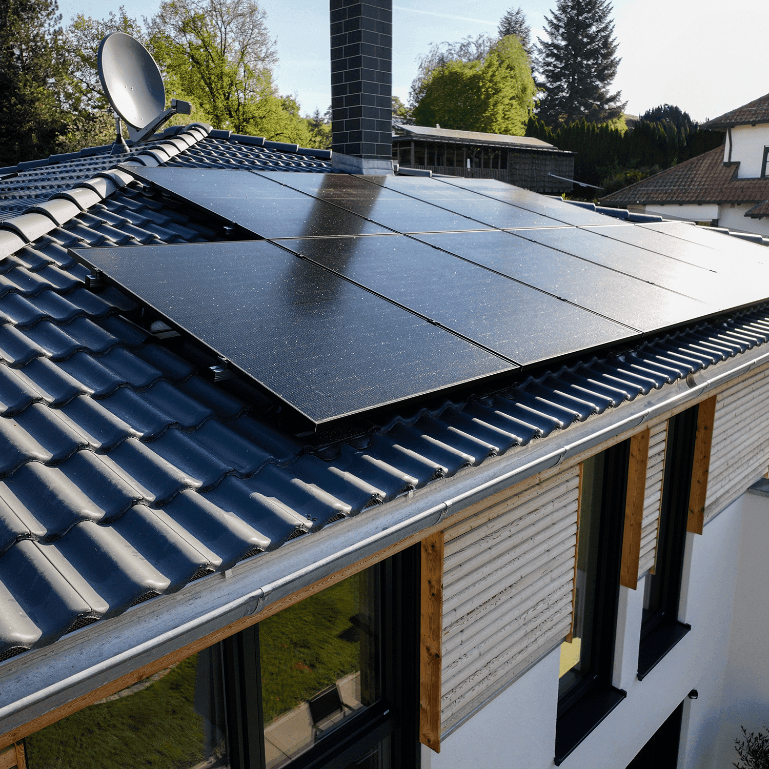 Solaranlage auf Dach